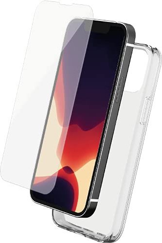 BIGBEN Pack Proteccion Carcasa Trasera y Protector de Cristal Templado 2,5D iPhone 13 Pro MAX