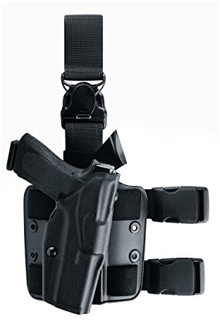 SAFARILAND Takt. Holster 6355 Light ALS, abnehmbar/schwarz, rechts, Glock (Gen 1-5) 17/22/31 + alle GTLs