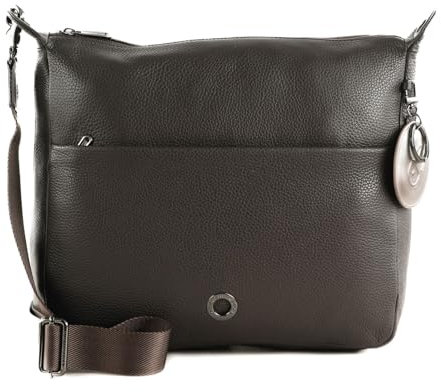 Mandarina Duck Damen Mellow Leather Schultertasche, Mole, 32x28x10 (L x H W) EU
