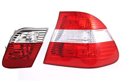 Johns, Heck Leuchten Rückleuchte passend für BMW 3er E46 Set innen außen 09/01-02/05 RE
