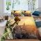 MOUPL Bettwäsche New York 155x220 3teilig 3D Freiheitsstatue Bettbezug Set mit Reißverschluss 100% Leicht Mikrofaser Kuschelig Atmungsaktive Sommer Betten Set mit 2 Kissenbezug 80x80 cm