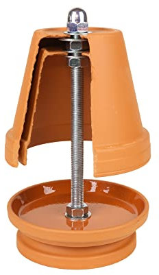 HP-TLL A-Modell, 27/16, 6 Kerzen Terrakotta – Teelichtlampe, Notheizung * Hornet-Products die Teelichtofen Manufaktur * IN 2022 ÜBER 18000 Produkte VERKAUFT