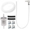 Kraftstoff Standrohr set, 52cm Tankentnehmer mit 1 Ölfilter 1 Kraftstoffleitung 2 Verbindungsrohr 4 Schlauchschelle für Eberspacher Webasto Heizsysteme