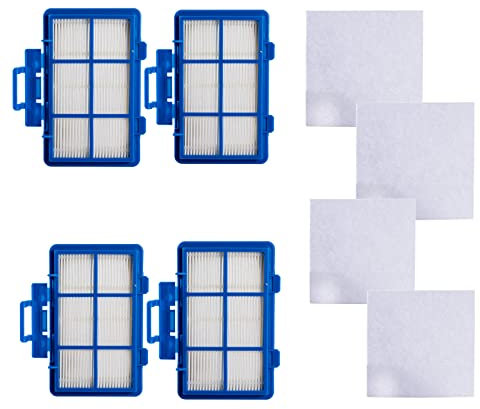 PURexpert Filtre d'entrée Et Filtre sortie Pour Philips Série 2000 Powergo Aspirateur Avec Sac FC8240/09, FC8241/09, FC8242/09,FC8245/09 (Replacement CP0537/01 Et CP0538/01) (1 Pack)