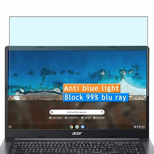Vaxson 2 Stück Anti Blaulicht Schutzfolie kompatibel mit Acer Chromebook 317 CB317-1H CB317-1HT 17.3 Laptop Bluelight folie Displayschutzfolie ( nicht Panzer Schutz Glas folie nicht PanzerGlas )