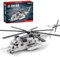 Technik Hubschrauber Bausteine Sets, 1/35 2192 klemmbausteine CH-53E Super Stallion Helikopter Modellbausatz, MOC Militärische Flugzeug Spielzeug für Kinder Erwachsene, Kompatibel mit Großen Marken