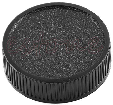 1 x Objektivdeckel für M42 42 mm 42 Schraubbefestigung, schwarze Kamerakappe, Haubenabdeckung, hintere Objektivgehäuse, Blitzschuh-Abdeckung, Objektivkappe, Objektivkappe, Kamera-Abdeckungs-Set,