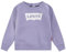 Levi's Lvg Key Item Logo Crew Maglia di Tuta, Lilla cimelio, 12 Meses Bimba