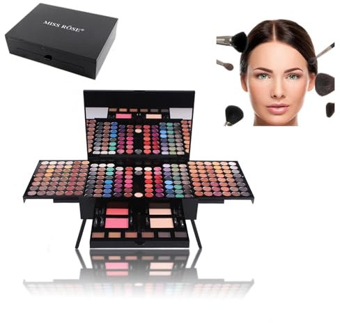 xixibuy Schminkkoffer damen, Schminke set, All In One Makeup Kit für Mädchen im Teenageralter 13-15, Make up set für frauen, Makeup set damen, COSMETICS Beauty Box(180 Farben)