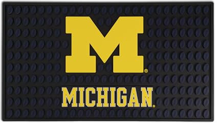 The Memory Company Unisex – Erwachsene Team Logo Bar Mat Barzubehör, Schwarz