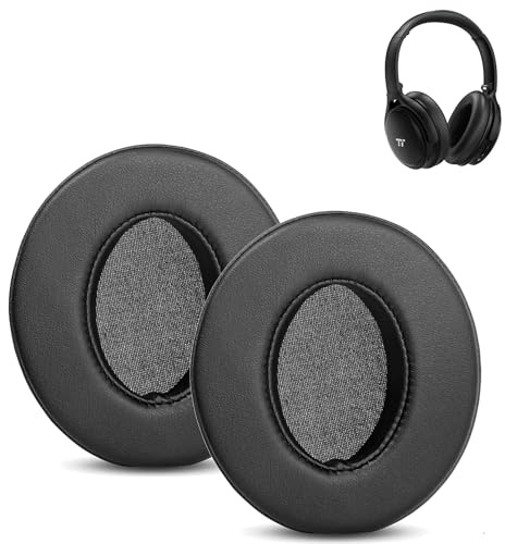 TT-BH22 Ersatz Ohrpolster für TaoTronics TT-BH22 SoundSurge 22 ANC Kopfhörer Ersatz-Ohrpolster mit Proteinleder und Memory-Schaum
