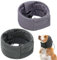 2 Pcs Dog Snood Ear Protectors, Adjustable Dog Calming Headband Hoodie Ear Wraps for Dogs Noise Protection, Comfort Dog Ear Muffs Dog Neck and Ears Warmer Hood Calming Pet Snood Ear Covers(S)