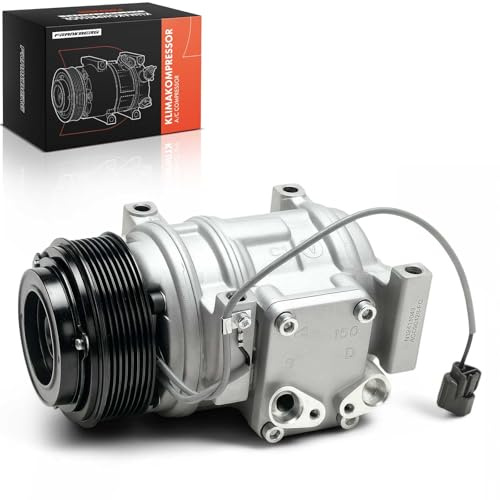 Frankberg Compresor de aire acondicionado con embrague, gasolina | 38810RBA006; Compatible con: Accord VII Tourer CM CN ,Accord VII CL CN