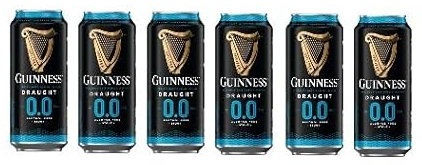 6 Dosen a 0,44L alkoholfreies Guinness Bier Irisches inc. 1,50€ EINWEG Pfand