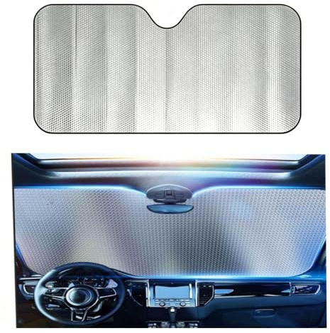Parasol Coche Delantero para Opel Insignia A 2013-2017 | Protector Solar Parabrisas con Doble Capa de Burbujas, Bloqueo UV y Reflector de Calor