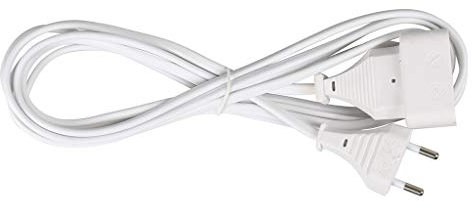 Expert Line 488011 Prolongateur 3m 6a 2x0,75, blanc