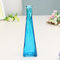 Color Clear Mini Glass Vase Zakkz Flower Bottle Glass Ornaments Flower Arrange Home Decor -blue