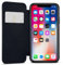 CASEZA Cover iPhone XR Nero Similpelle a Libro Dublin Custodia Eccellente in Pelle Sintetica a Portafoglio per iPhone XR (6.1) / 10R - Ultra Sottile con Chiusura Magnetica