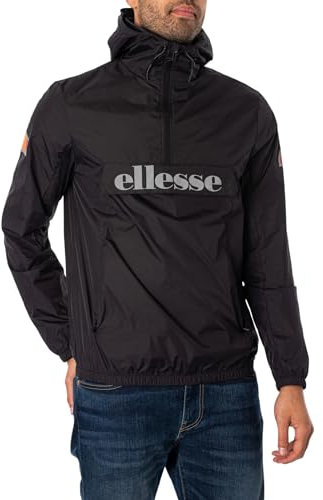 Ellesse Herren Acera Pullover Jacke, Black, XL