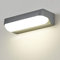 Dr.lazy 12W LED Außenleuchte Wandlampe außenlampe wandleuchte Aluminium/Acryl IP65 Wasserdicht Terasse/Garden/Korridor/1000LM 26CM für Innen und Außen …