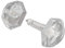 Telliswelt 50 Faltenstecker für Feinstores, Gardinenstecker für ihre Lieblings Gardine, Vorhang