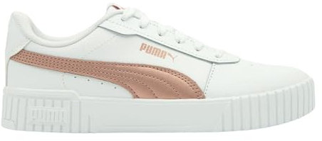 PUMA Carina 2.0, Scarpe da Ginnastica Donna, Oro Rosa Bianco, 39 EU