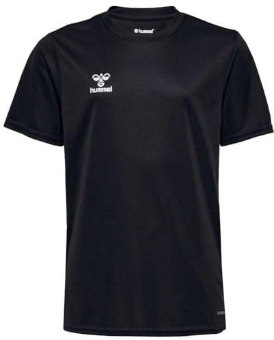 hummel Uni_Kids Hmlessential Jersey S/S Kids T-Shirt, Schwarz, 152 EU
