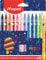 Maped - Filzstifte, Fasermaler COLOR'PEPS PIXEL PARTY mit mittlerer Spitze - mit coolen Pixel-Motiven - x12 Stifte