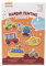 GLOREX 6 1242 700 - Diamond Painting Stickers, Motiv: Fahrzeuge, Bastelset zum Malen mit Glitzersteinchen, für Kinder ab 6 Jahren