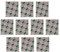 3M Soft Pads, 10 Stück, Schleifschwamm, Schleifpad, Schleifen und Polieren, Nass- oder Trockenschliff, Schaumstoff-Pads,waschbar und wiederverwendbar (Microfine 10 Piece)