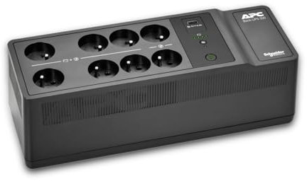APC UPS pour la Maison, 500VA UPS Batterie de Secours avec Technologie AVR, (1) Port de Chargement USB, Back-UPS Onduleur de Secours, BE500G2-FR
