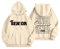 Damen 2025 Graduation Saison Mode Buchstaben Senior Mom gedruckt Hoodie Sweatshirt Hugh Kapuzenjacke Kinder (Beige #2, XL)