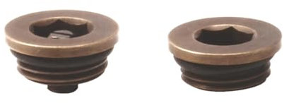 Antique Brass Air Vent & Plug