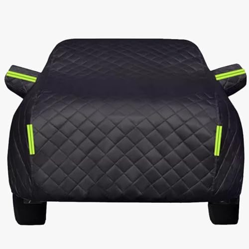 Hail Proof Car Cover for 𝖩eep 𝖶rangler TJ 1997-2006 Accessories with Reflective Strips,Thick Cotton,Custom Fit All Weather Protection Outdoor Car Covers for Outside Storage