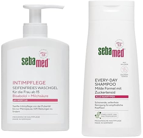 Sebamed Intim-Waschgel pH 3,8 + Sebamed Every Day Shampoo 400 ml