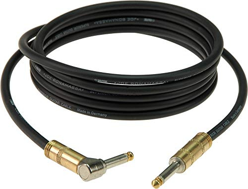 Joe Bonamassa high end gitarren kabel - einseitig gewinkelter Klinkenstecker - sehr geringe kapazität von 70pF/m (6m)