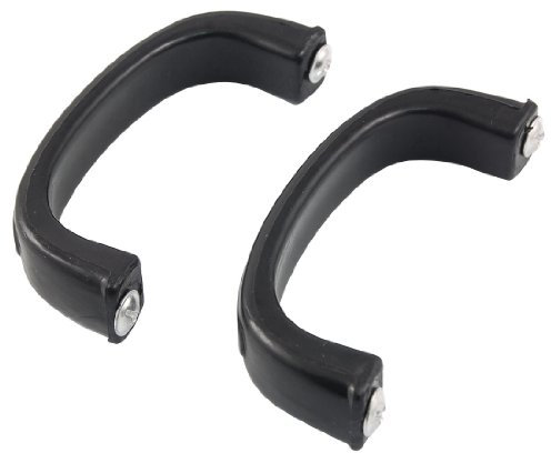 Sourcingmap 2 Pcs Replacement Skillet Stockpot Lid Cover Handle Black