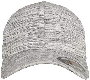 Flexfit Mütze Stripes Melange, Black/h.grey, S/M