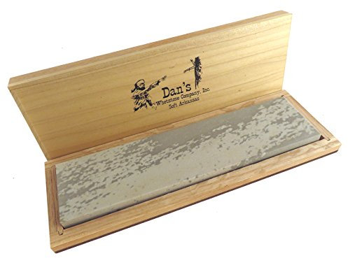 Dan's Whetstone Company Inc. Echter Arkansas weich (mittlere) Messer Bank Stein Schleifstein schärfen 8 X 2 X 1/2