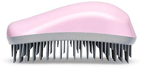 Dessata - Spazzola districante per capelli, colore: Rosa-Argento