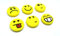 Tennis Feel Sorbifun | Emoji Vibrationsdämpfer | 6-Pack | Gelb