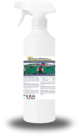 MATPRO - Désinfectant Germicide Bactéricide Fongicide Parfumé - Chlorocresol & Ethanol - Multi-Usage - pH 9 - Couleur Noir-Marron - Citronnelle - 1L