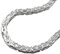 Kette 6mm Königskette vierkant glänzend Silber 925 60cm