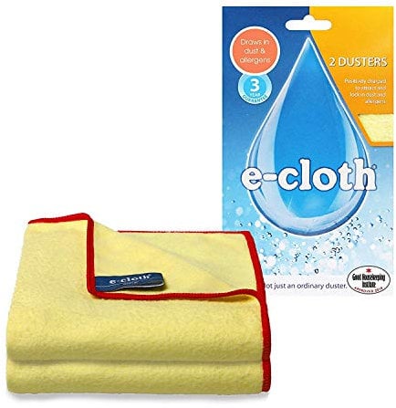 3 X Dusters-2 Cloths, Cotton, Yellow, 2 CT