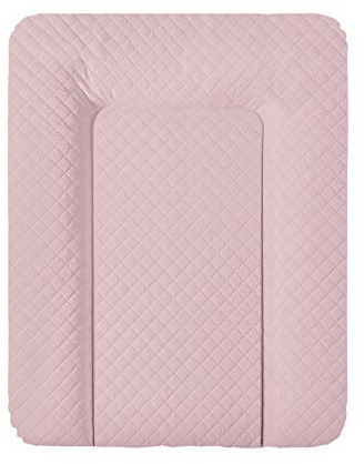 Matelas à langer, lavable, matelassé, rose, 80 x 75 cm, 50 x 70 cm, 70 x 75 cm