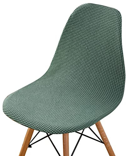 Highdi Stuhlhussen 4er Set Esszimmer Fleece Strech Esszimmerstühle Bezug Pfauenblau Bnehmbare Waschbar Antirutsch Stuhlbezug Universal Küchenstühle Husse Stuhlabdeckung Elegante für Wohnzimmer