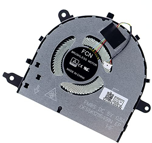 Deal4GO CPU Cooling Fan 5F10S13906 Replacement for Lenovo Ideapad 5-15 5-15ARE 5-15IIL 5-15ITL 5-15IIL05 5-15ARE05 5-15ITL05 5-15ALC05