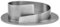 WikaKerzen Kerzenleuchter Ovaler für Kerzen - Kerzenständer aus Gold & Silber gebürstetem Messing - Kerzenhalter für Hochzeits-, Kommunions- & Taufkerzen (für Ellipse Kerzen 4,7x6,8 Silber)