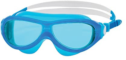 Zoggs Phantom Junior Mask Gafas de natación para niños, Azul, Blanco, Azul Tinta, Talla única