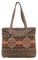 Western-Ledertasche für Damen, Ziegel